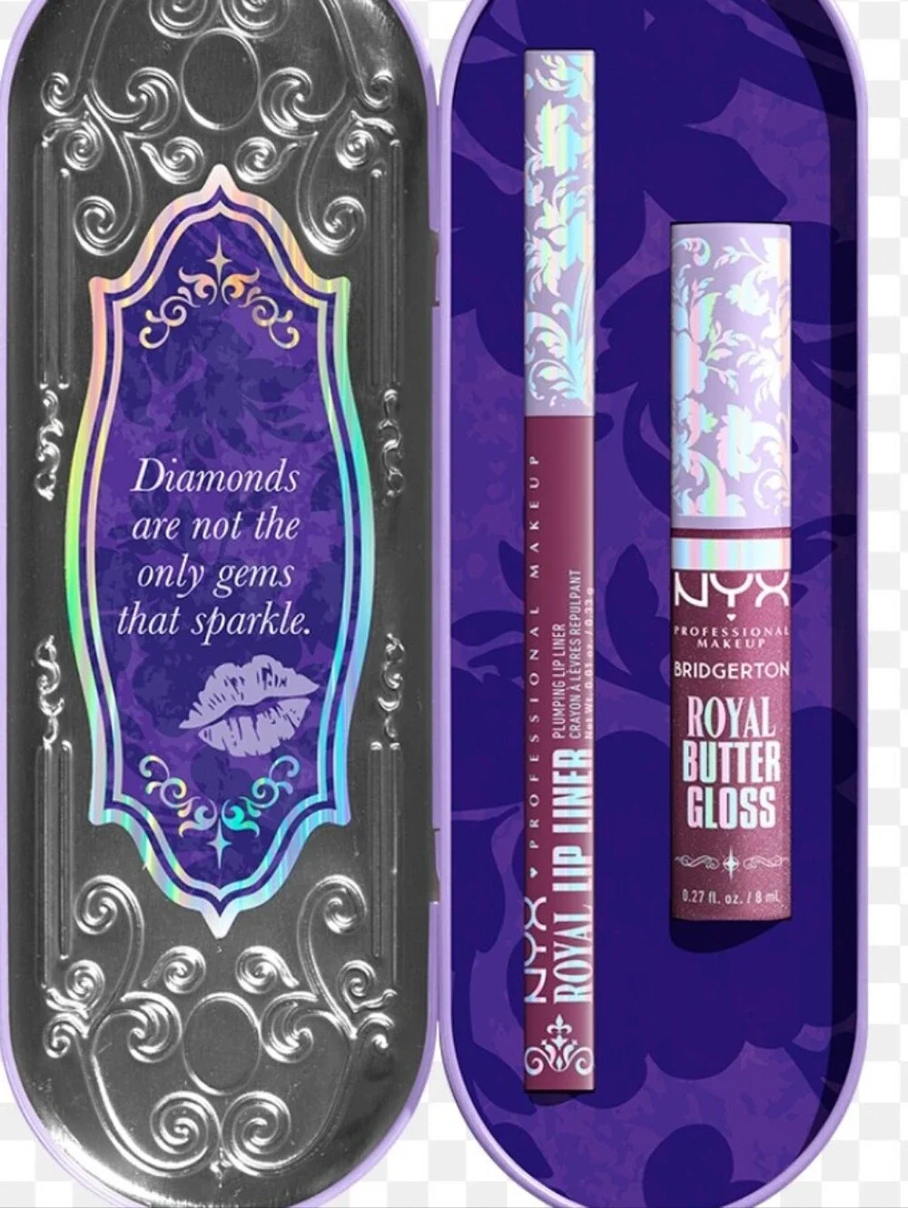 Bridgerton X NYX Lip Kit - Royal Butter Gloss